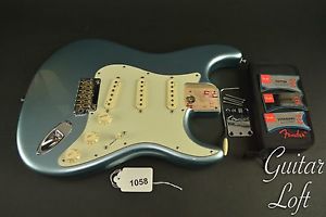 2013 American Deluxe Stratocaster Plus Body Loaded Pickguard & Hardware Complete