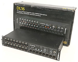 Midas DL16 16-in/8-out Stage Box