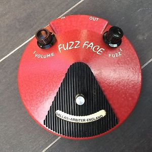 Dallas Arbiter Fuzz Face BC108 - 1972 - Red - MINT !