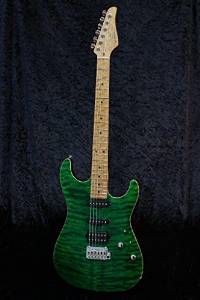 Free Shipping Suhr Pro Series Standard Quilt Top Emerald Green Electric Guitar