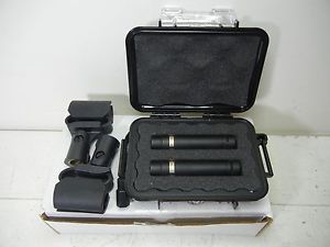 JOSEPHSON C42 STEREO MATCHED PAIR SMALL DIAPHRAGM CONDENSER MICROPHONES MINT !