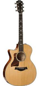 Taylor 614ce Left-Handed Grand Auditorium - Brown Sugar Stain