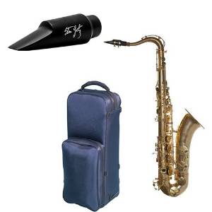 Virtuoso Series Professional Tenor Saxophone Deluxe w/Stan Getz Legends Mouthpiece, Unlacquered