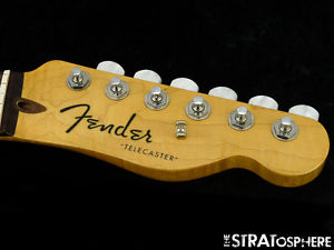 USA Fender Custom Shop Deluxe Telecaster Tele NECK + TUNERS AAA Rosewood