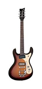 Danelectro Electric Guitar The '64 Bigsby Double Cutaway Humbucker Sunburst