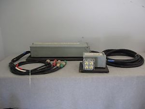 Custom Portable Power Distribution Box, 30' Cable 8 Outlets w/ Breakers