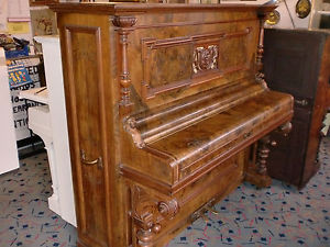 STICHEL LEIPZIG overstrung and underdamper mohogany  can deliver £550 BUYNOW