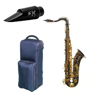 Virtuoso Series Professional Black Nickel Tenor Saxophone Deluxe w/Stan Getz Legends Mouthpiece