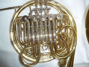 B/F Doppel Horn F/Bb Double Horn Hans Hoyer GDR Modell 803 Geyer generalüberholt