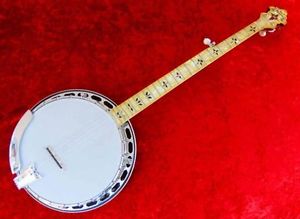 Kel Kroydon Casey Henry Signature Banjo w/OHC VG condition EMS shipping