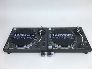 Technics SL-1200 MK3D PAIR Turntables in great condition w/ 2 new N44G Stylus