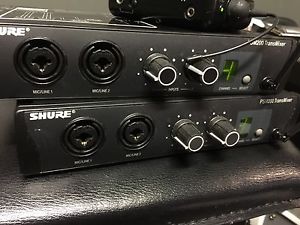 Two shure psm 200