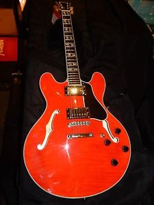 Eastman Thinline T486 Electric Guitar Red