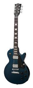 Gibson USA LSTPPB3CH1  LP Studio Pro Plain Top 2014 Teal Blue Candy Solid-Body Electric Guitar