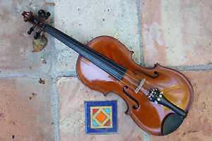 1911 Lyon & Healy "Student" Full-Size 4/4 Violin Amati Model-Made in France-VGC