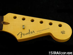 American Fender Custom Shop Deluxe Stratocaster NECK USA Strat Guitar Rosewood