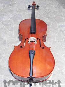 belle GEWA 4/4 Violoncelle violoncelle Mittenwald Adorf Germany + Valise