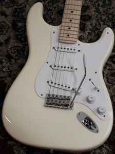 Fender Eric Clapton Stratocaster (Olympic White) Electric Free Shipping