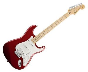 Fender Standard Stratocaster, Candy Apple Red, Maple Neck