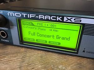 YAMAHA MOTIF RACK XS SOUND MODULE - NICE!