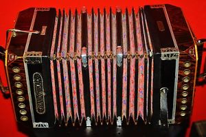 Bandoneon Knopf Akkordion Nachlass Bandonium Schifferklavier