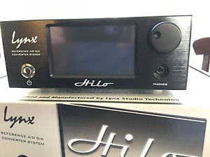 Lynx Hilo LT-USB DAC ADC new open box headphone amp with touchscreen