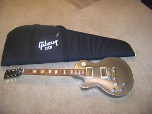 LEFT  HANDED GIBSON LES PAUL STUDIO SILVER LEFTY