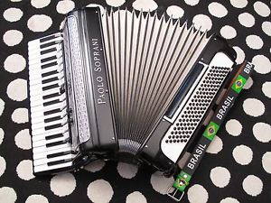 PAOLO SOPRANI  LMMH ACCORDION/ACCORDIAN, HAVE SHIPPED 62 ACCORDIONS TO BRAZIL,