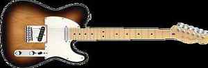 Fender American Standard Telecaster, 2 Tone Sunburst, Maple Neck