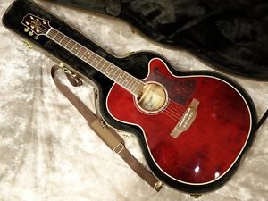 Takamine DMP551C WR w/hard case Free shipping Guiter Bass From JAPAN #X1037