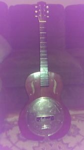 Vintage 1930's National Resonator Guitar 12-Fret w/Case Made in USA no reserve
