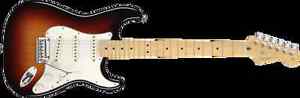 Fender American Standard Stratocaster, 3 Tone Sunburst, Maple