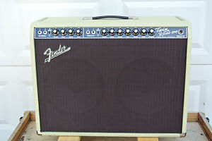 FENDER LIMITED EDITION '65 BLONDE TWIN REVERB AMPLIFIER 85W BLACK FACE! LOT #V88