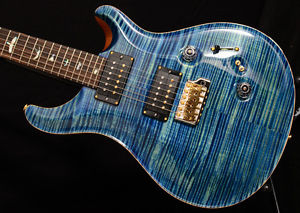 New Paul Reed Smith PRS Wood Library Custom 24-08 Guitar! River Blue