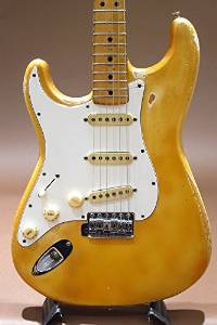 Free Shipping Used Fender USA 1973 Stratocaster Left Hand/olympic White Guitar