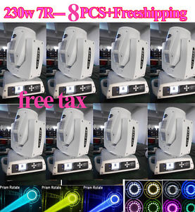 8p+ Osram 7R 230w sharpy Beam Moving Head Light DMX 16/20ch Stage wedding  light