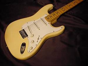 Free Shipping Used Fender USA '73 Stratocaster Hard Tail Guitar