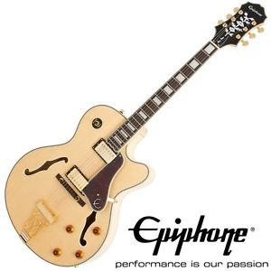 Epiphone Joe Pass Emperor II Natural *NEW* Free Shippng From Japan