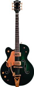 Gretsch&reg; G6196TLH Country ClubTM with Bigsby&reg; Cadillac&reg; Green Left-Handed
