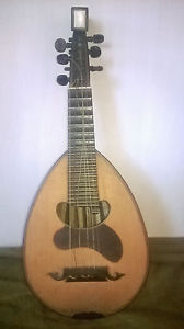 mandolino OLD MANDOLIN ENRICO ROCCA 1889 RARO MANDOLINO ANTICO