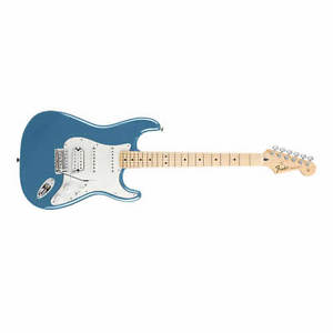 Fender Standard Stratocaster HSS Guitar Maple Lake Placid Blue DEMO