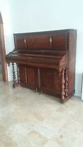 PIANOFORTE IN PALISSANDRO 1868 TRASFORMATO IN PIANO BAR