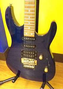GROVERJACKSON JAPAN SOLOIST NECK THROUGH  BLUE