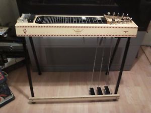 New texas longhorn pedal steel guitar by overfelt