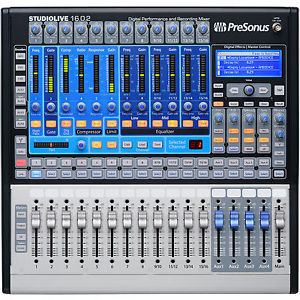 Presonus StudioLive 16.0.2 Digital Recording & Live Mixer 16x2 PA Mixing Console