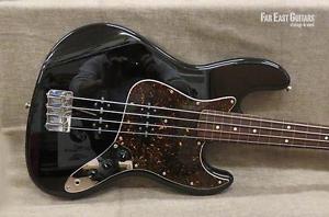 Fender Japan JB62-77FL Fretless Black 2002-2004 Used Jazz Bass w/hard case