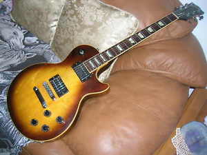 Gibson Les Paul Standard 1977 Vintage Sunburst ONE PIECE Non Pancake Body! RARE!