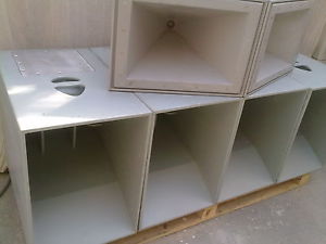 4 x horn loaded Mid / Upper Bass PA Speaker Cabinets - Fane Colossus 12MB