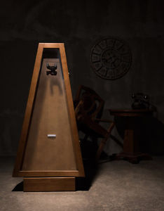 Bentivoglio Sum Cabinet SW300 Guitar Display Case Walnut Humidity Tempered Glass