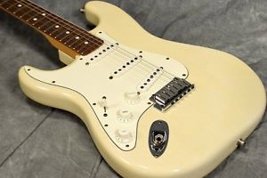 Fender American Standard Stratocaster Left Handed White Blonde Free Shipping